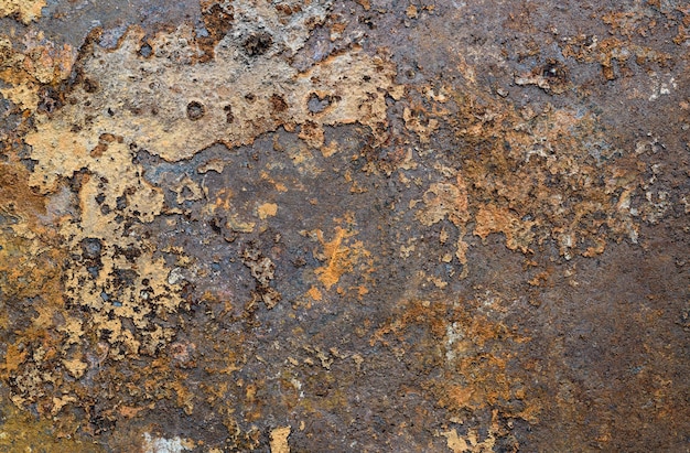 Rusted metal background