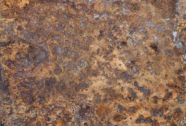 Rusted metal background