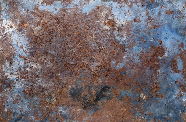 Rusted metal background