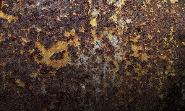 Rusted metal texture grunge vintage background