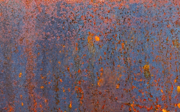 Rusted metal texture