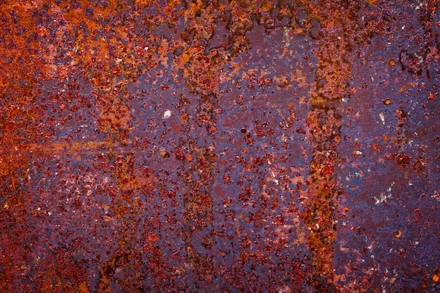 Rusted metal texture