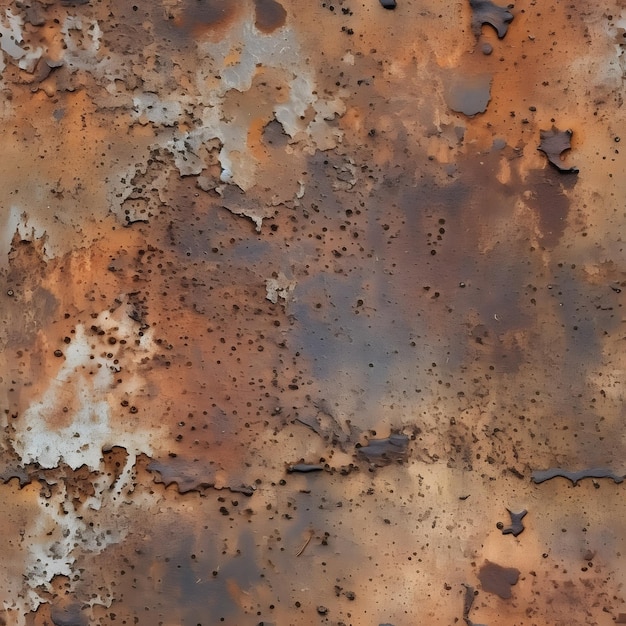 Photo rusted metal texture