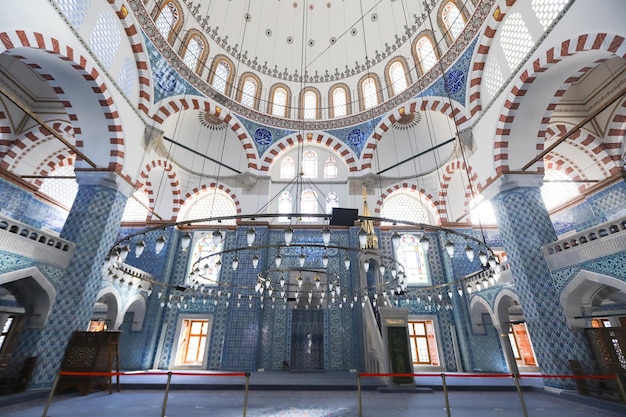 Rustem Pasha Mosque in Istanbul Turkey