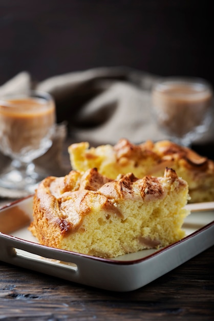 Torta di mele rustica