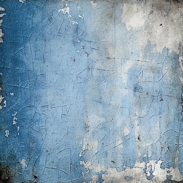 Rustic blue Scrapbook Paper