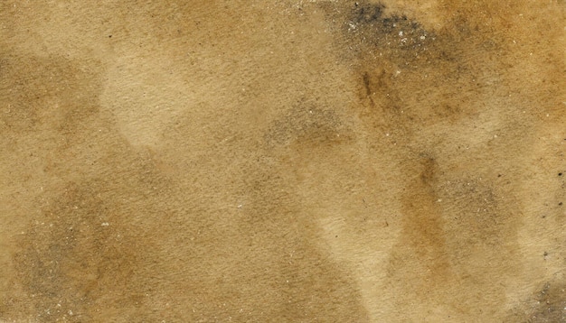 A rustic dirty grunge aged paper texture with natural wear stains and a warm tone for backgrounds