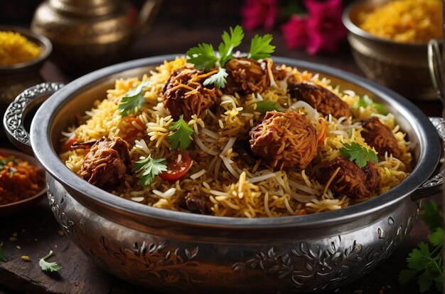 Rustic Elegance Biryani Dcor