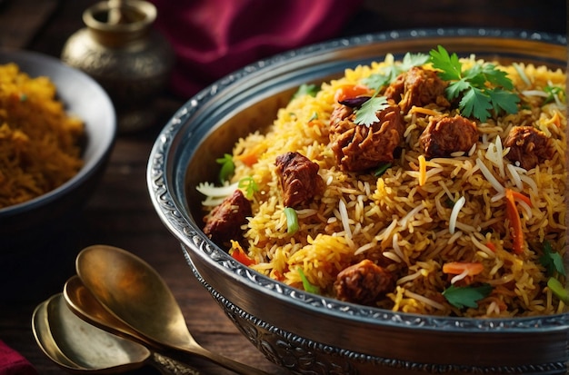 Rustic Elegance Biryani Dcor