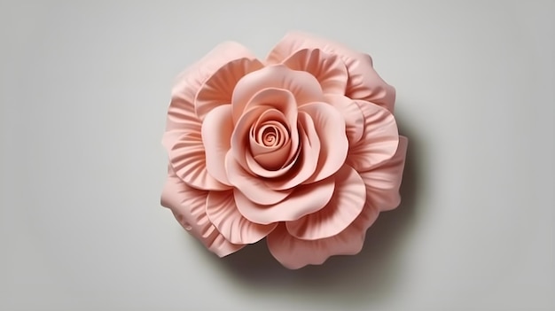 Rustic Elegance A Cascading Bouquet of Textured 3D Paper Quilled Roses