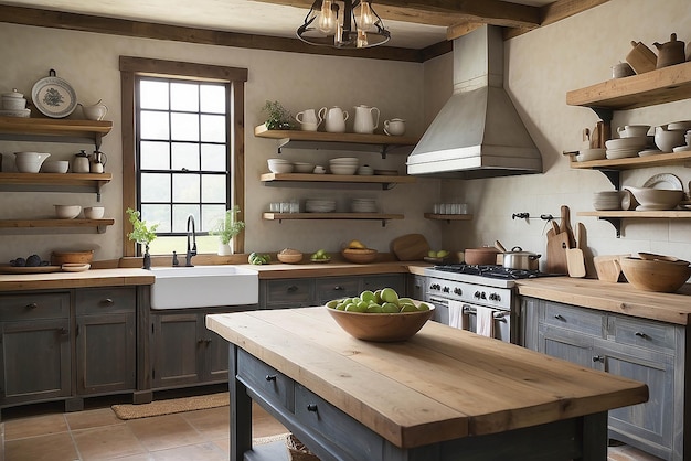 Rustic Farmhouse Kitchen