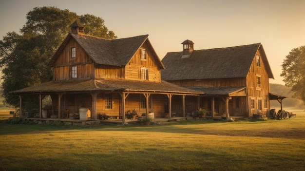 Photo rustic farmstead renovations