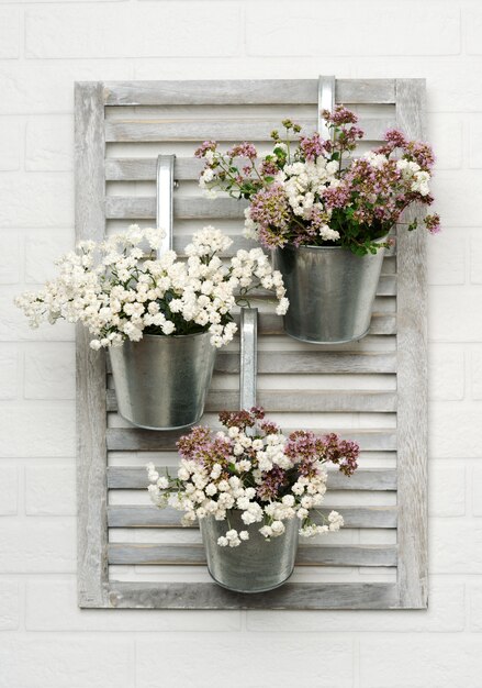 Photo rustic floral decoration