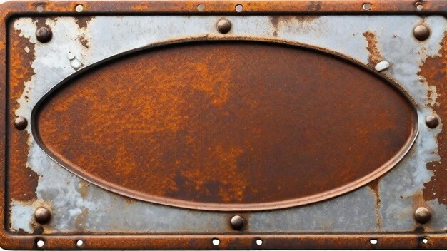 Rustic Metal Surface with Rust