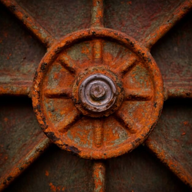 Rustic Microcosms Macro Photography Unveiling Rust's Intricate Tapestry