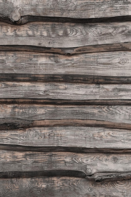 素朴な古い風化した木材または木製の板の背景