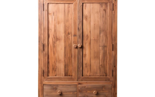 Rustic Pine Wardrobe in gerecycled hout.