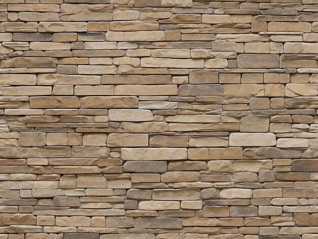 Rustic stone textured wallpaper in natural hues