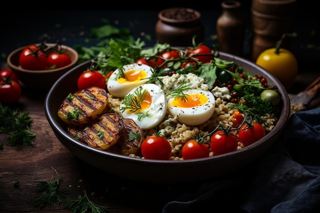 Rustic Veggie Bowl photo