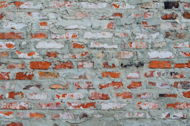 Photo rustic vintage red brick wall