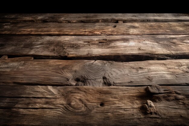 Деревенская выветриваемая деревянная доска с богатой текстурой