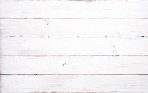 Rustic white wood plank background. vintage style