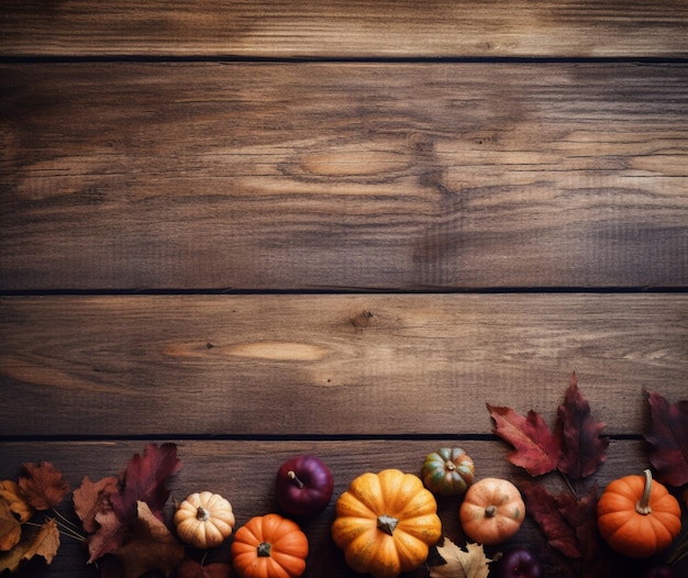 Rustic wooden background for your Thanksgiving potl