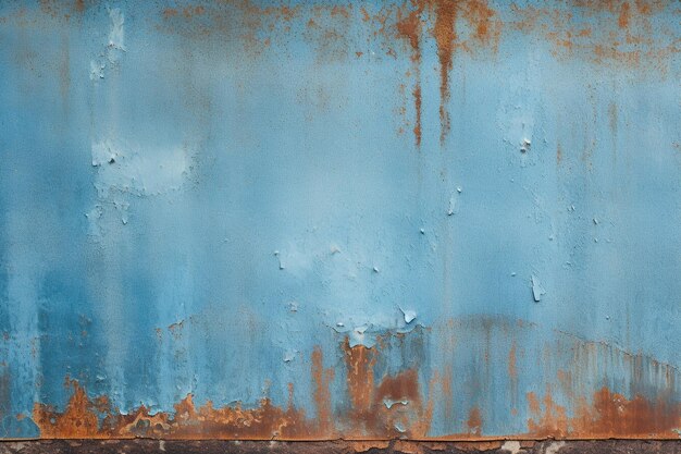 Rusty blue metallic background