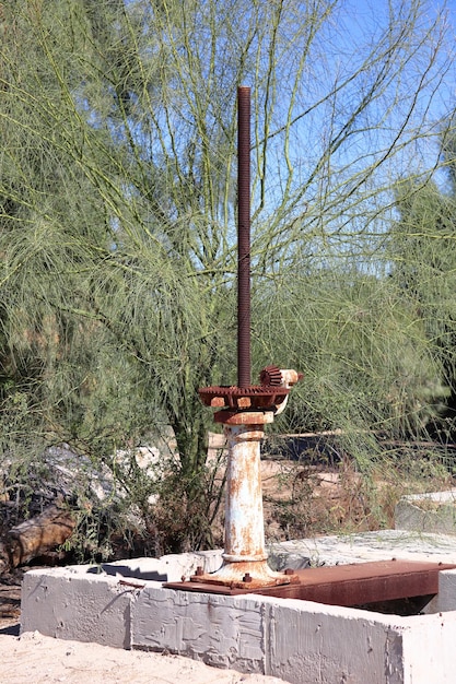 Rusty gear from an old water valve