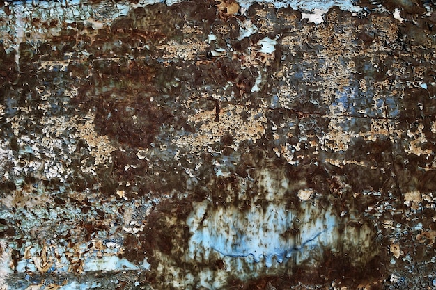 rusty iron wall background / abstract old background iron texture