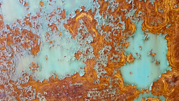 Rusty metal background, rusty metal plate background texture. Steel plate with rust covered almost full sheet. The iron or metal are left for a long time and often rust. Iron surface rust.