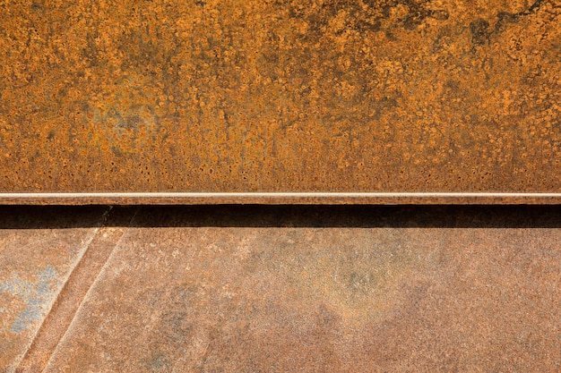 Rusty metal plate texture