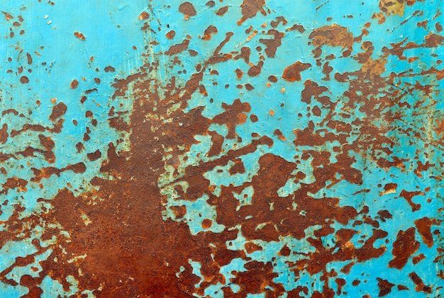 Photo rusty metal sheet