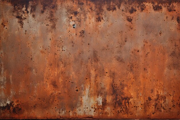 Rusty metal surface with blue paint residue as background image