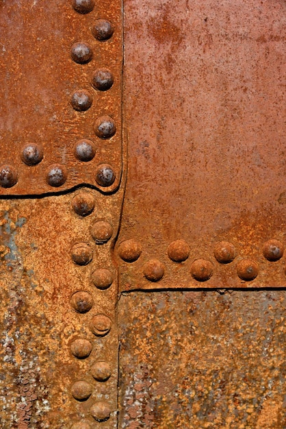 Rusty metal surface