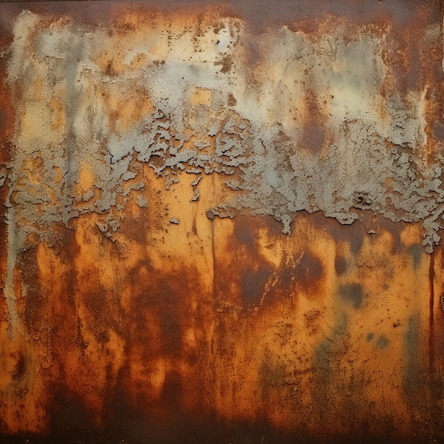 Rusty Metal Texture Background Vintage Industrial Appeal