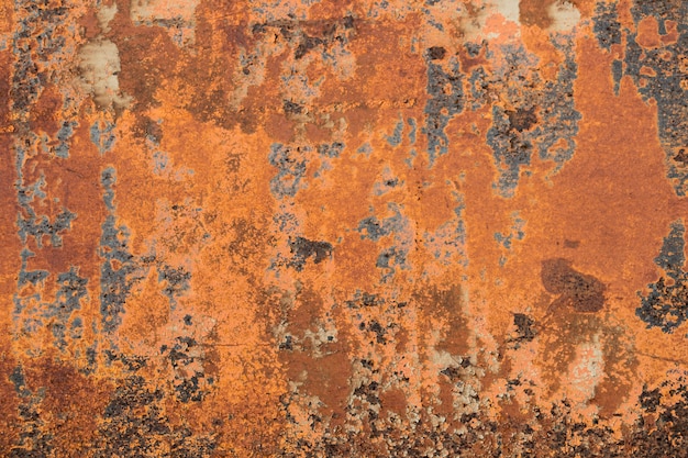 Photo rusty metal textured, old metal iron rust background and texture, metal corroded texture