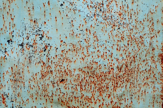 Rusty old iron metal sheet