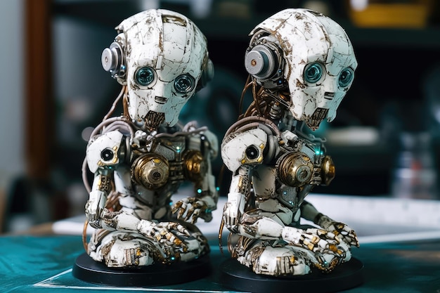 Rusty Robots in Need of Repair The Forgotten Machines Generative AI