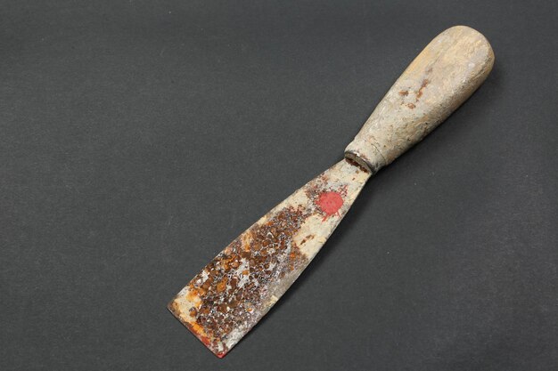 Rusty spatula repair tool paint instruments