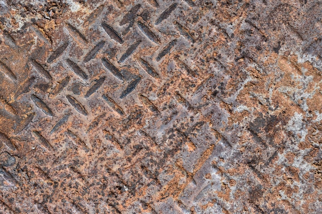 Rusty steel plate texture background.