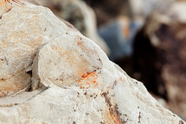 Ruwe grunge gebarsten concrete muurtextuur en achtergrond