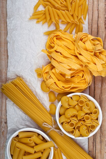 Ruwe pasta