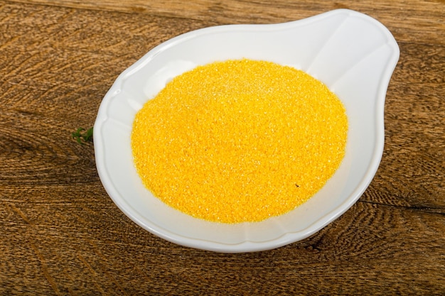 Ruwe polenta