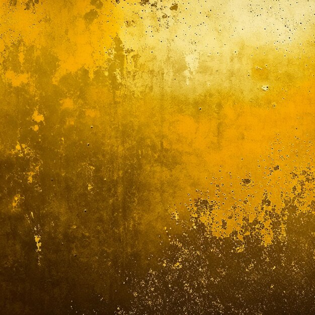 Ruwweg goud geschilderde abstracte betonnen muur oppervlak achtergrond