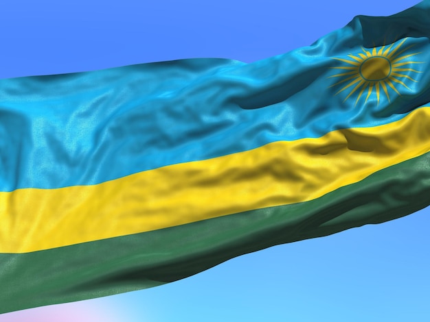 Foto ruanda della bandiera