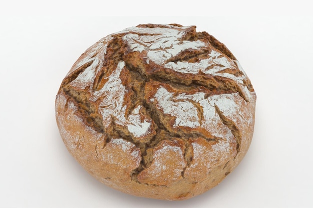 Photo rye bread isolated 3d render