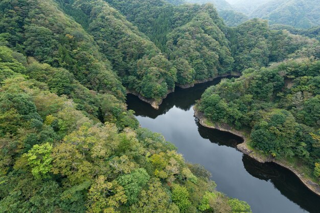 Ryujin Valley in Japan