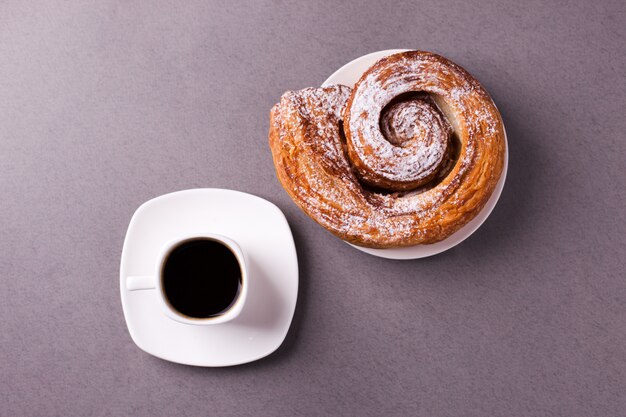 &#39;S ochtends koffie en koekje