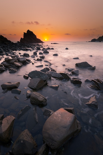 Sa Mesquida beach, at Menorca island. 